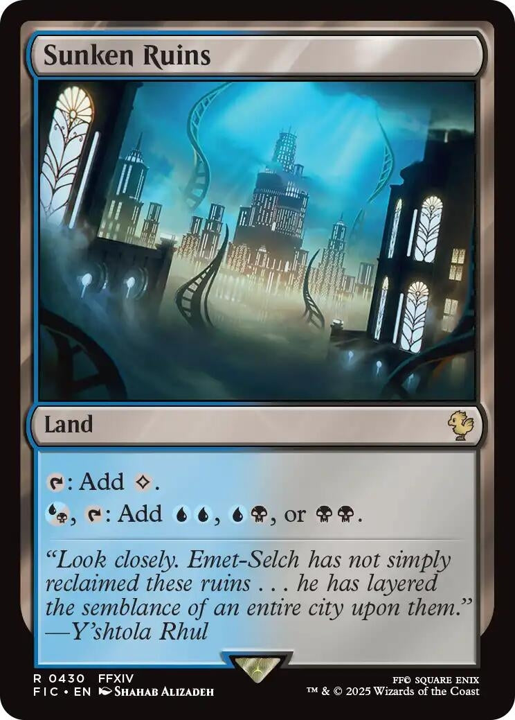 Image for Sunken Ruins (430) (FIC) - Magic: The Gathering