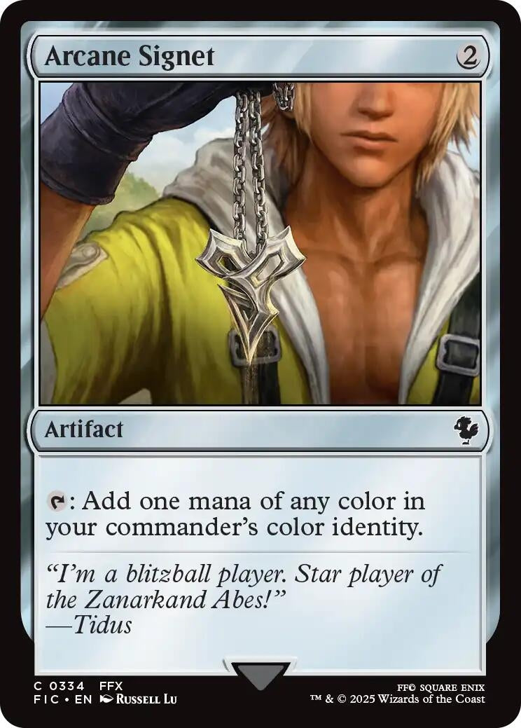 Image for Arcane Signet (0334) (334) (FIC) - Magic: The Gathering