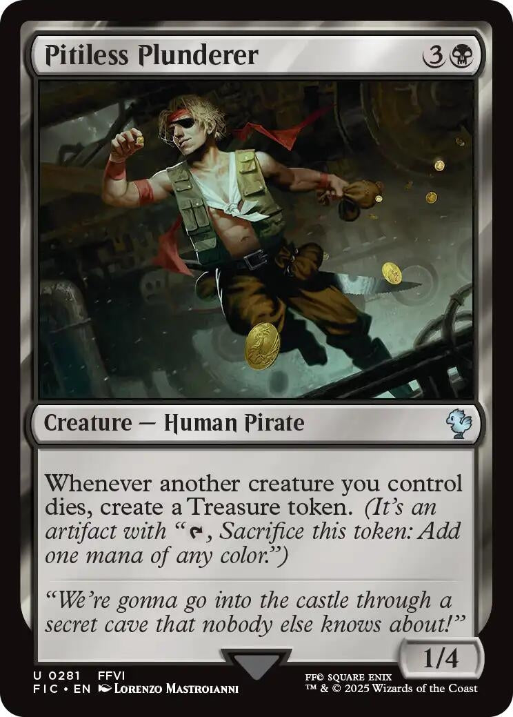 Image for Pitiless Plunderer (281) (FIC) - Magic: The Gathering