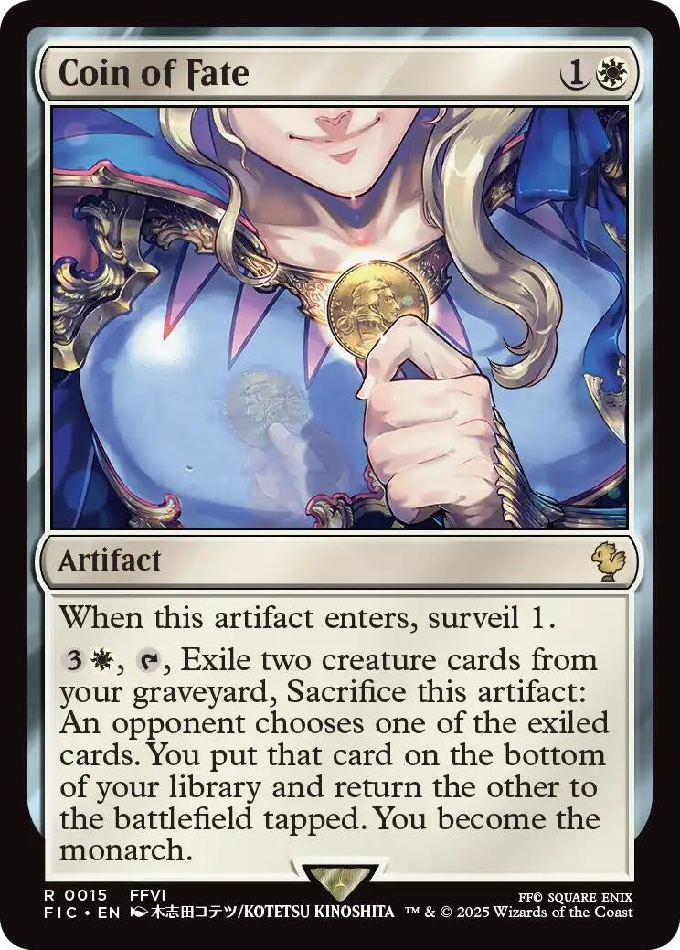 Image for Coin of Fate (15) (FIC) - Magic: The Gathering