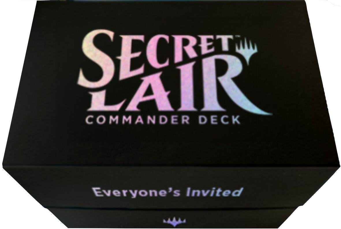 Image for Secret Lair Commander Deck: Everyone's Invited! - Double Rainbow Foil Edition - Magic: The Gathering