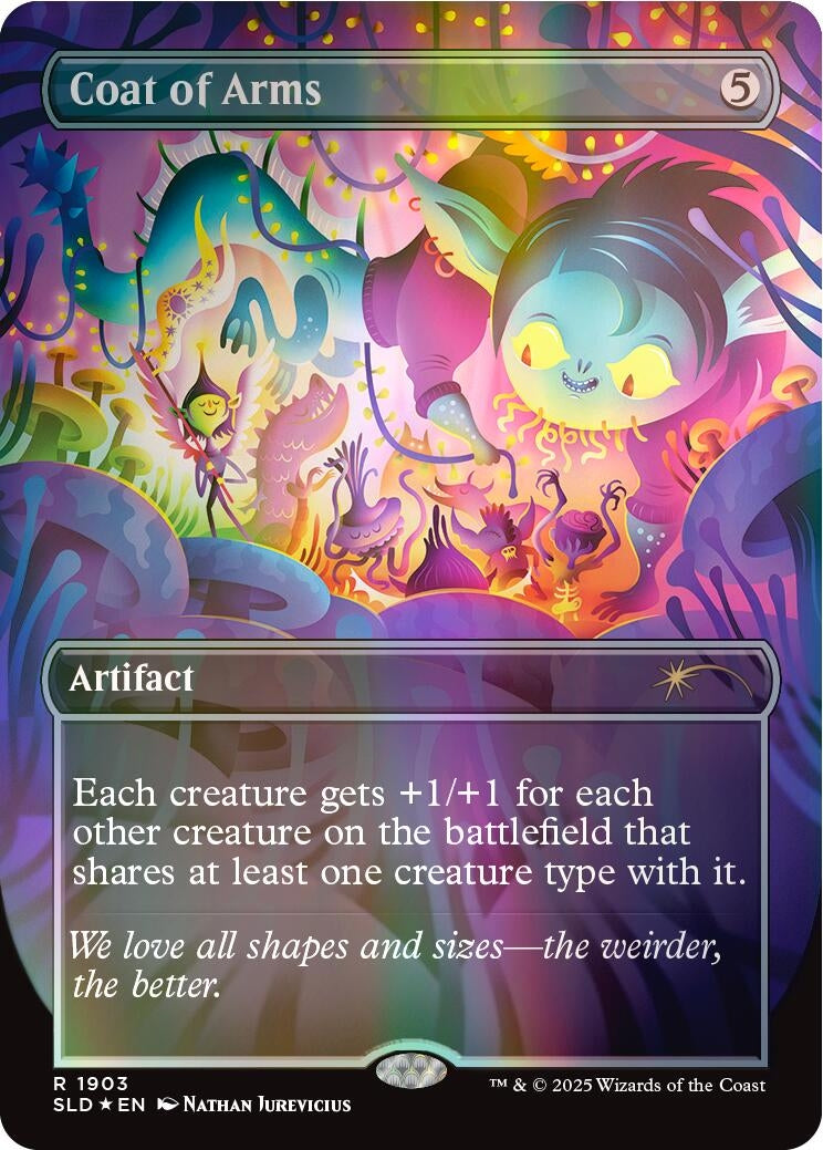 Image for Coat of Arms (1903) (Double Rainbow Foil) (1903) (SLD) - Magic: The Gathering