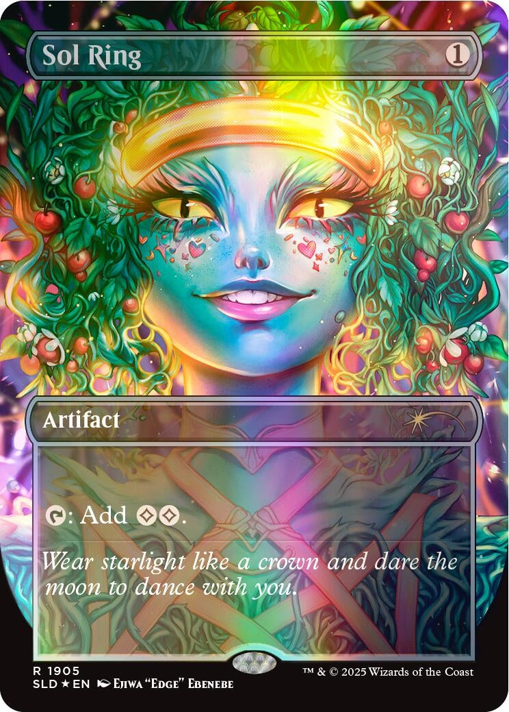 Image for Sol Ring (1905) (Double Rainbow Foil) (1905) (SLD) - Magic: The Gathering