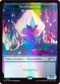 Image for Shapeshifter Token (1909) (Double Rainbow Foil) (1909) (SLD) - Magic: The Gathering