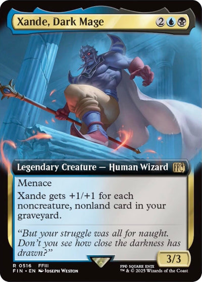 Xande, Dark Mage (Extended Art) (516) (FIN)