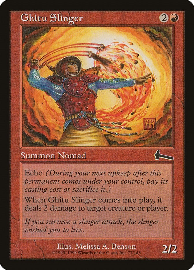 Image for Ghitu Slinger (77) (ULG) - Magic: The Gathering