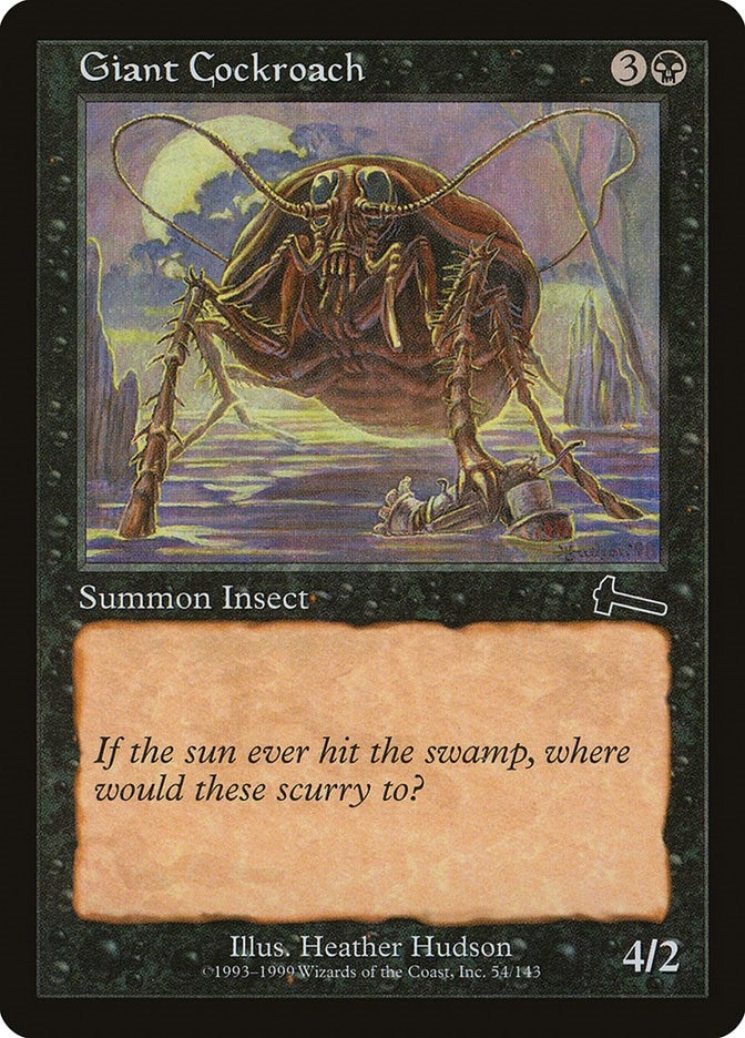 Image for Giant Cockroach (54) (ULG) - Magic: The Gathering