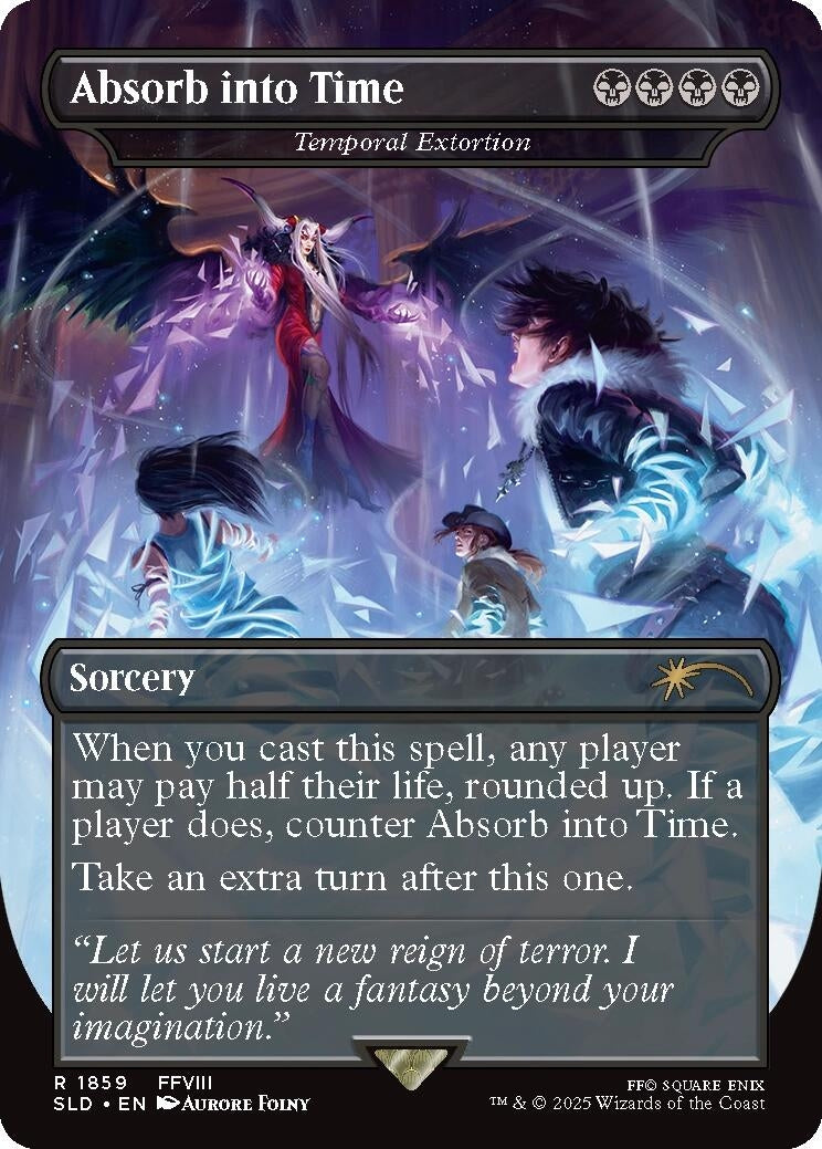 Image for Absorb into Time - Temporal Extortion (1859) (SLD) - Magic: The Gathering