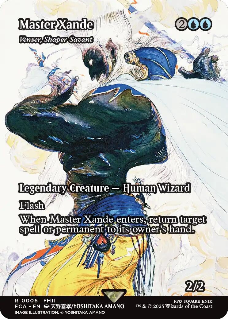 Image for Master Xande - Venser, Shaper Savant (Showcase) (6) (FCA) - Magic: The Gathering