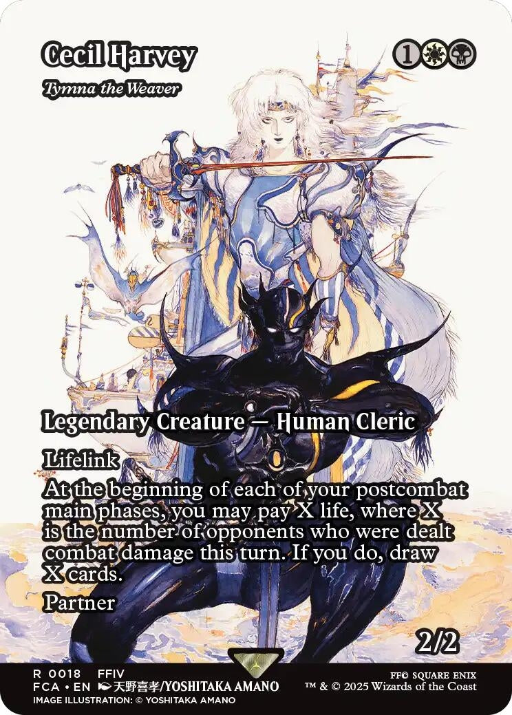Image for Cecil Harvey - Tymna the Weaver (Showcase) (18) (FCA) - Magic: The Gathering