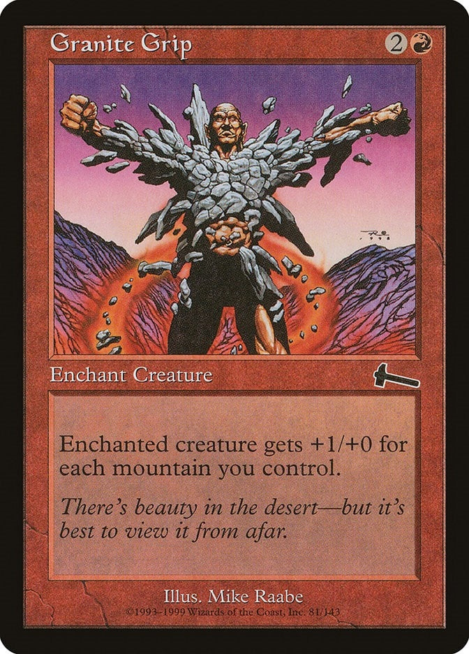 Image for Granite Grip (81) (ULG) - Magic: The Gathering