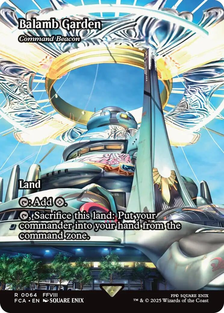 Image for Balamb Garden - Command Beacon (Showcase) (64) (FCA) - Magic: The Gathering