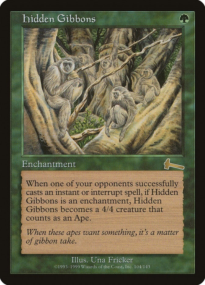 Image for Hidden Gibbons (104) (ULG) - Magic: The Gathering