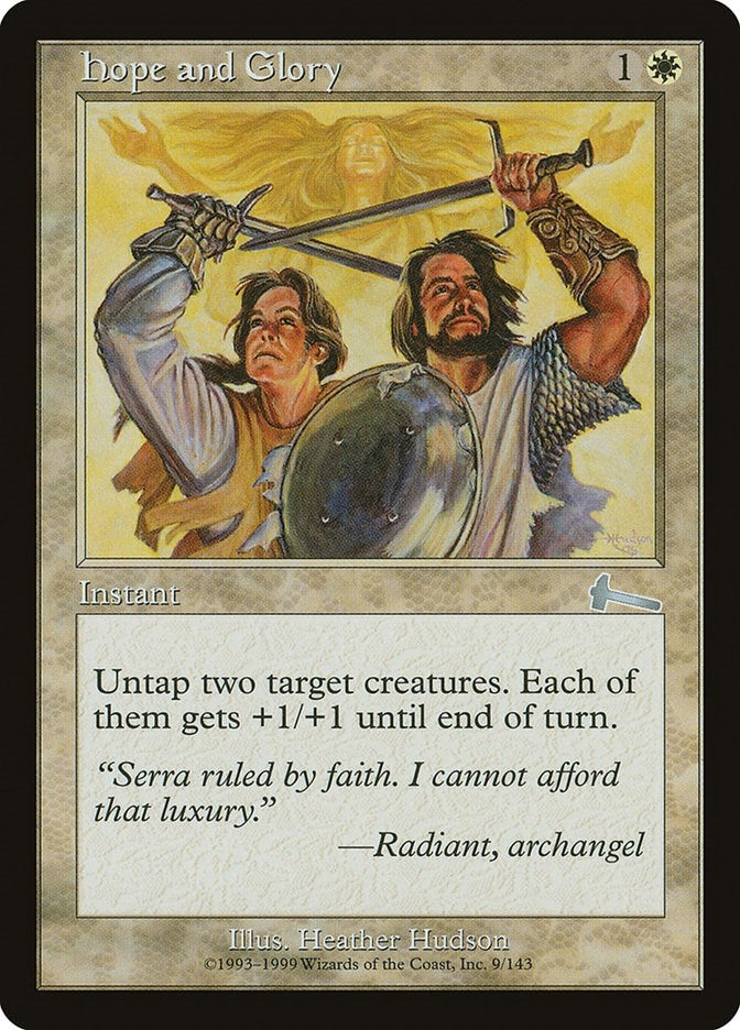 Image for Hope and Glory (9) (ULG) - Magic: The Gathering