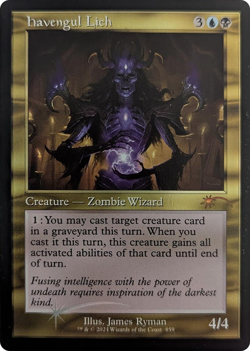 Image for Havengul Lich (Retro Frame) (859) (SLD) - Magic: The Gathering
