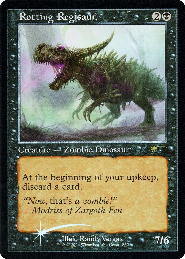 Image for Rotting Regisaur (Retro Frame) (852) (SLD) - Magic: The Gathering