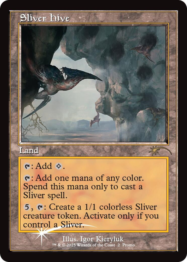 Image for Sliver Hive (Retro Frame) (2) (MFP) - Magic: The Gathering