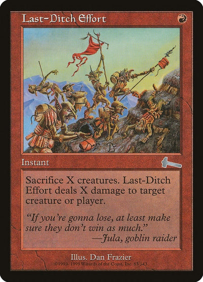 Last-Ditch Effort (83) (ULG)