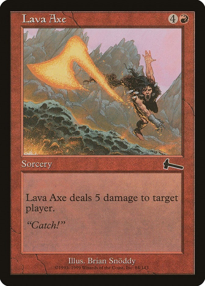 Image for Lava Axe (84) (ULG) - Magic: The Gathering