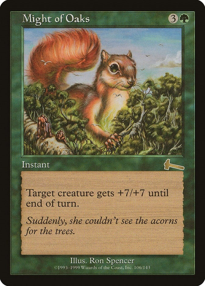 Image for Might of Oaks (106) (ULG) - Magic: The Gathering