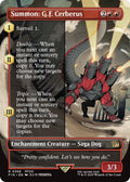 Image for Summon: G.F. Cerberus (Borderless) (368) (FIN) - Magic: The Gathering