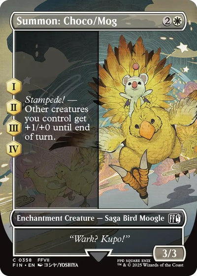 Summon: Choco/Mog (Borderless) (358) (FIN)