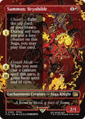 Image for Summon: Brynhildr (Borderless) (366) (FIN) - Magic: The Gathering