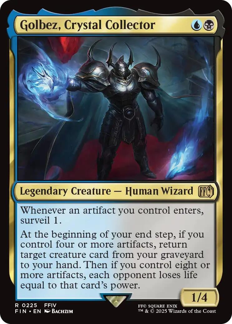 Image for Golbez, Crystal Collector (225) (FIN) - Magic: The Gathering
