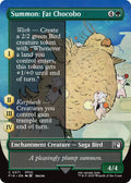 Image for Summon: Fat Chocobo (Borderless) (371) (FIN) - Magic: The Gathering