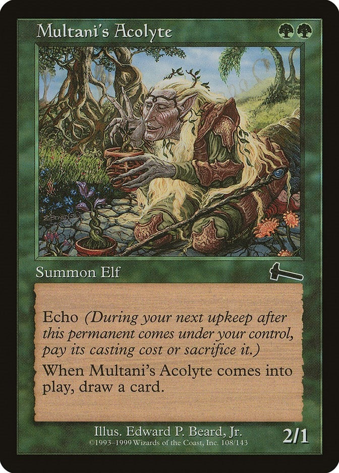Image for Multani's Acolyte (108) (ULG) - Magic: The Gathering