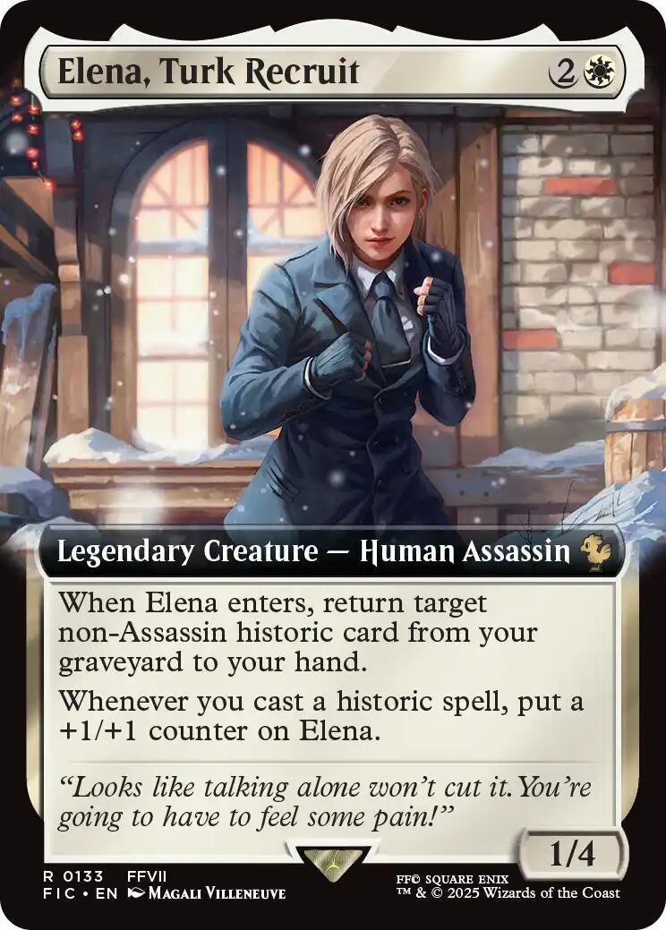 Image for Elena, Turk Recruit (Extended Art) (133) (FIC) - Magic: The Gathering