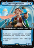 Image for O'aka, Traveling Merchant (Extended Art) (144) (FIC) - Magic: The Gathering
