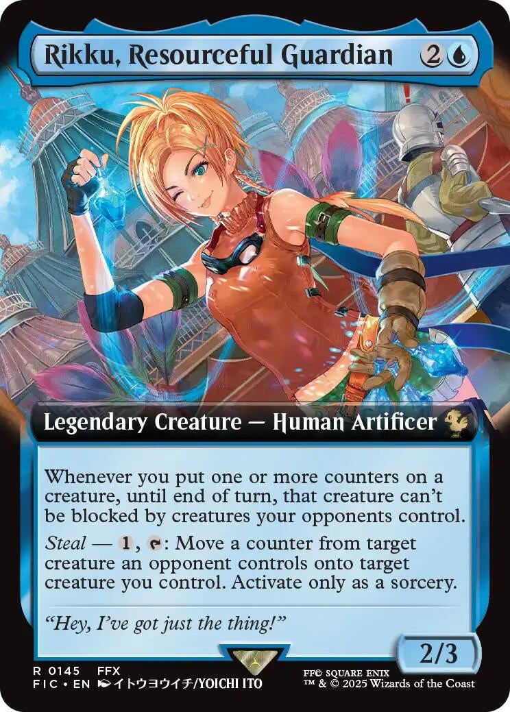 Image for Rikku, Resourceful Guardian (Extended Art) (145) (FIC) - Magic: The Gathering