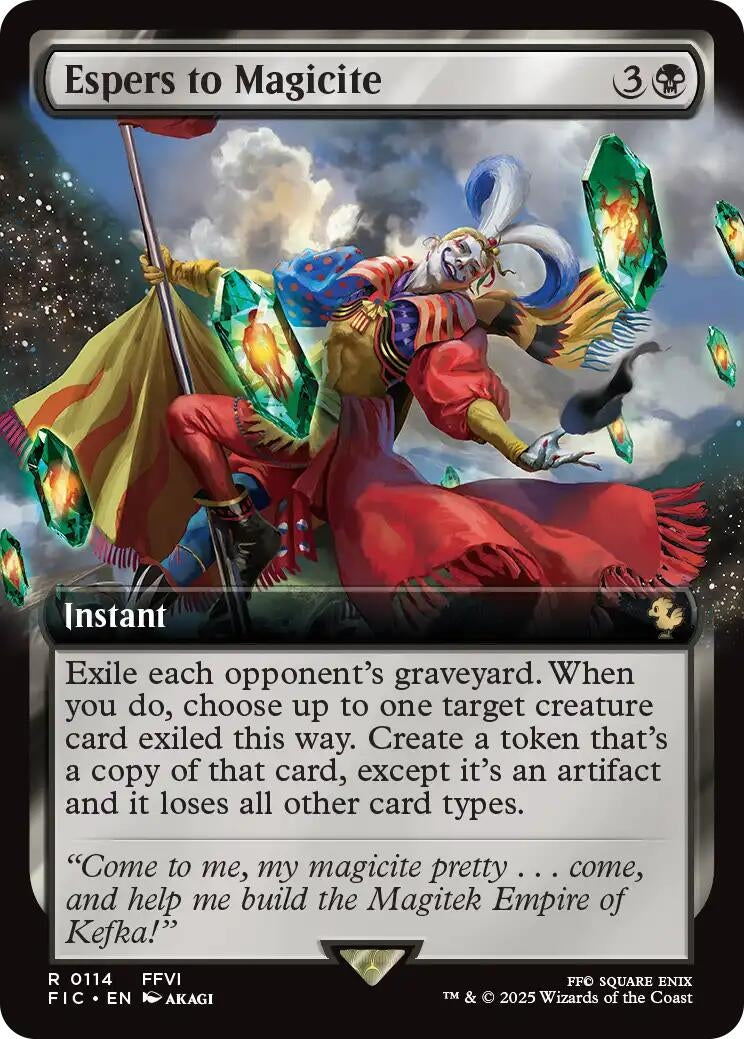 Image for Espers to Magicite (Extended Art) (114) (FIC) - Magic: The Gathering