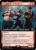 Image for Avalanche of Sector 7 (Extended Art) (150) (FIC) - Magic: The Gathering