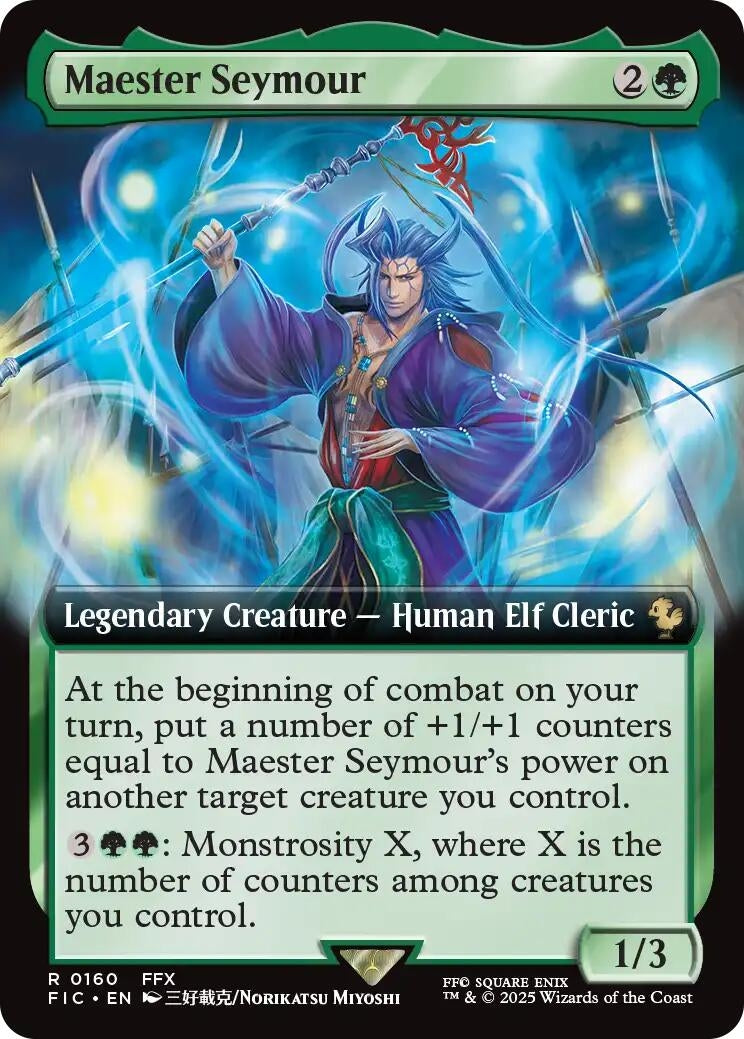 Image for Maester Seymour (Extended Art) (160) (FIC) - Magic: The Gathering
