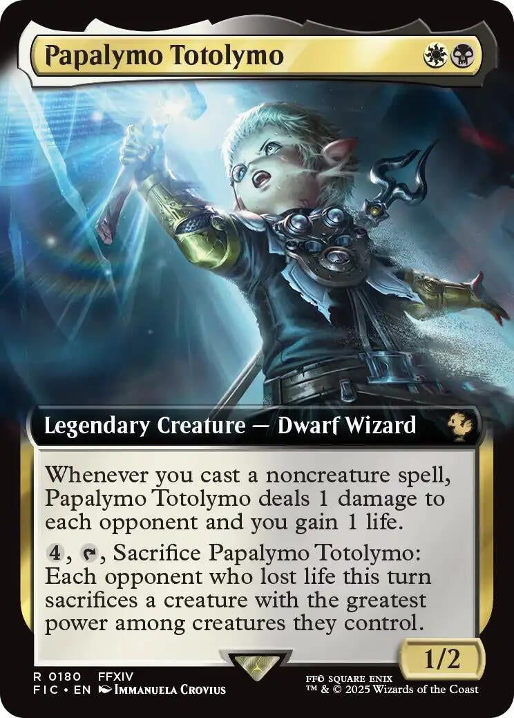 Image for Papalymo Totolymo (Extended Art) (180) (FIC) - Magic: The Gathering