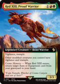 Image for Red XIII, Proud Warrior (Extended Art) (181) (FIC) - Magic: The Gathering