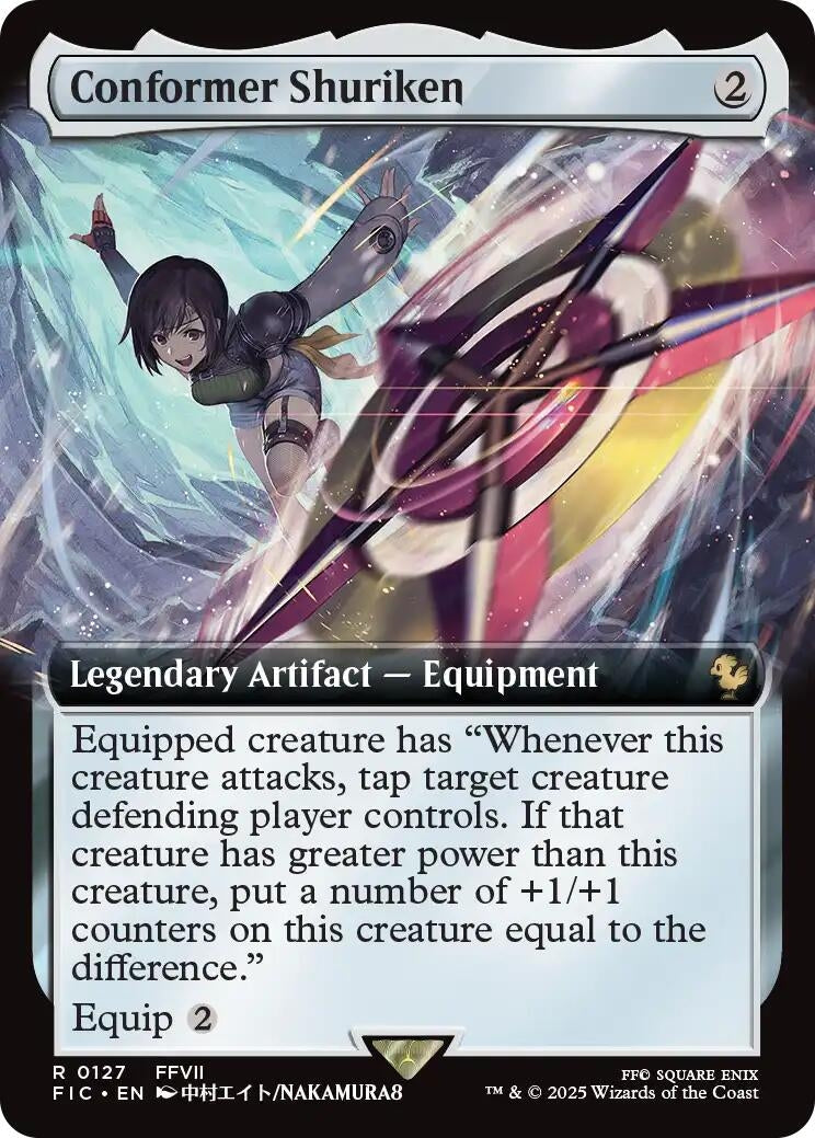 Image for Conformer Shuriken (Extended Art) (127) (FIC) - Magic: The Gathering