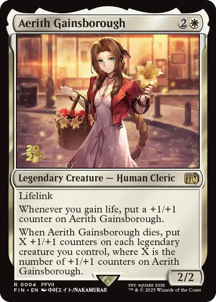 Image for Aerith Gainsborough (4) (PRE) - Magic: The Gathering