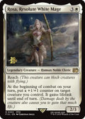 Image for Rosa, Resolute White Mage (555) (PRE) - Magic: The Gathering