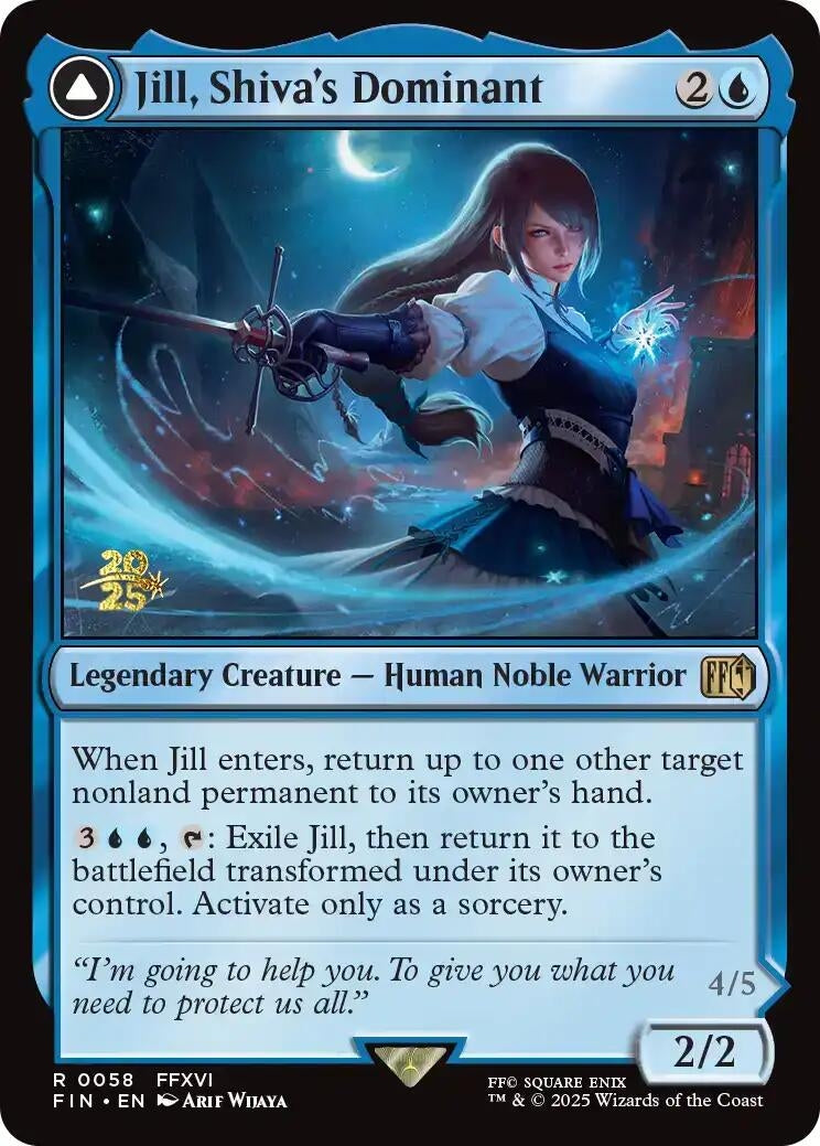 Image for Jill, Shiva's Dominant (58) (PRE) - Magic: The Gathering