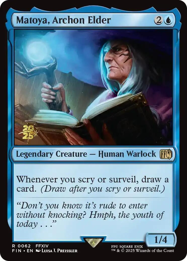 Image for Matoya, Archon Elder (62) (PRE) - Magic: The Gathering