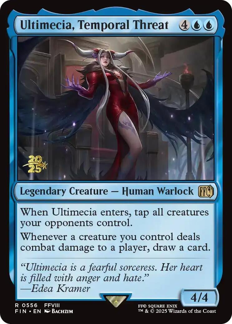 Image for Ultimecia, Temporal Threat (556) (PRE) - Magic: The Gathering