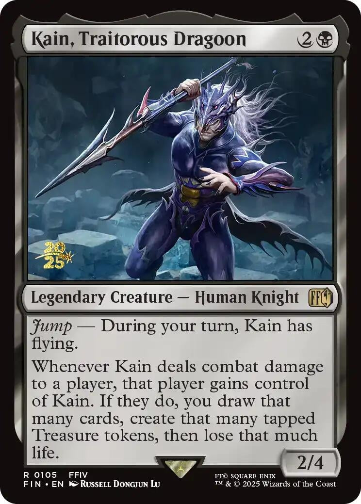 Image for Kain, Traitorous Dragoon (105) (PRE) - Magic: The Gathering