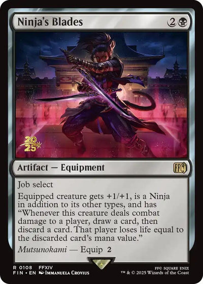 Ninja's Blades (108) (PRE)