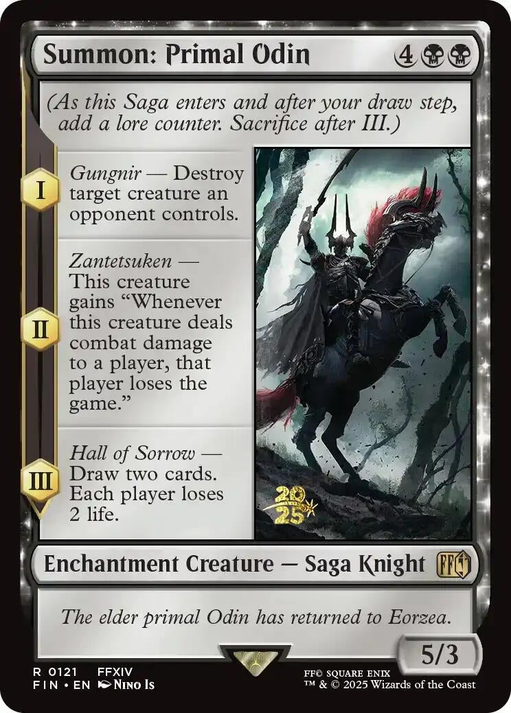 Image for Summon: Primal Odin (121) (PRE) - Magic: The Gathering