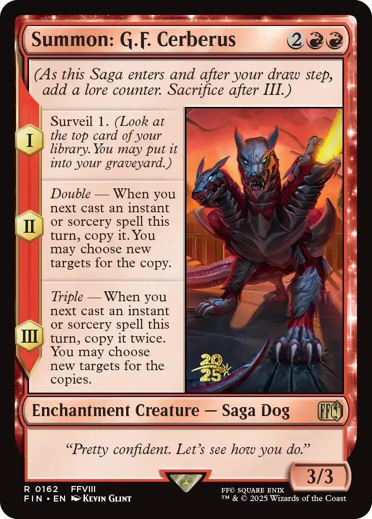 Image for Summon: G.F. Cerberus (162) (PRE) - Magic: The Gathering