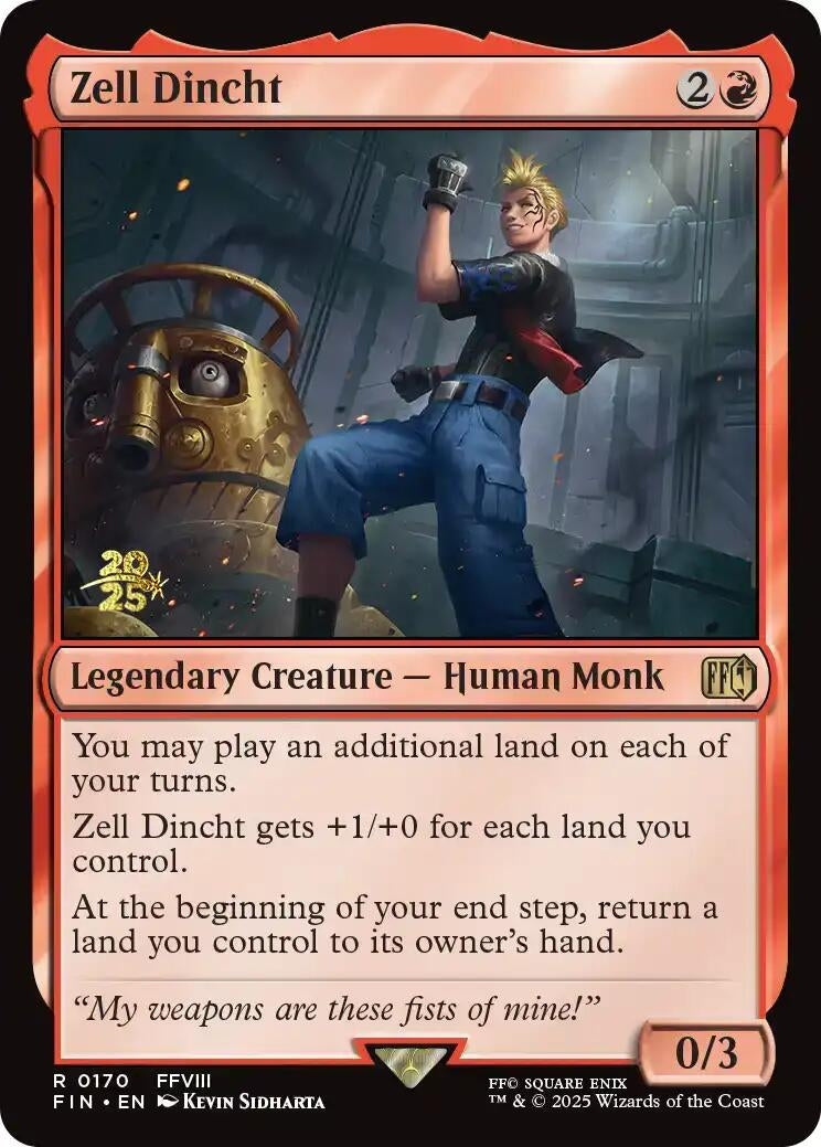 Image for Zell Dincht (170) (PRE) - Magic: The Gathering