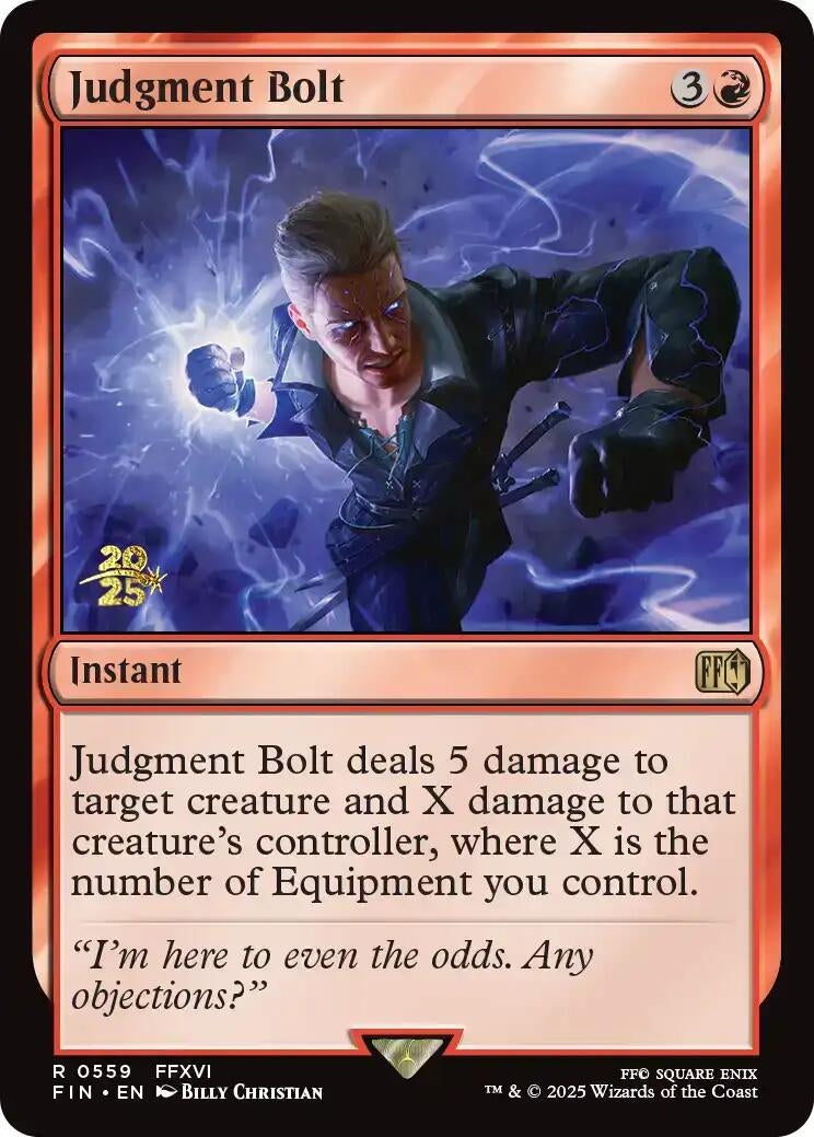 Image for Judgment Bolt (559) (PRE) - Magic: The Gathering